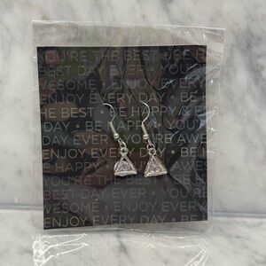 Triangle Dangle Earrings